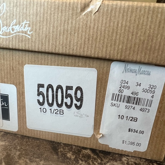 Christian Louboutin Python Fairy Tale Platform Heel Pumps Shoes - Picture 5 of 5